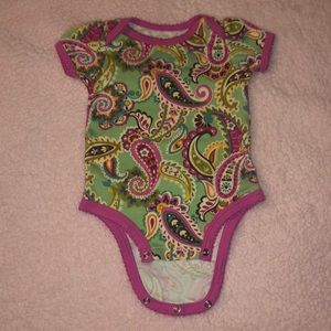 Vera Bradley baby onesie